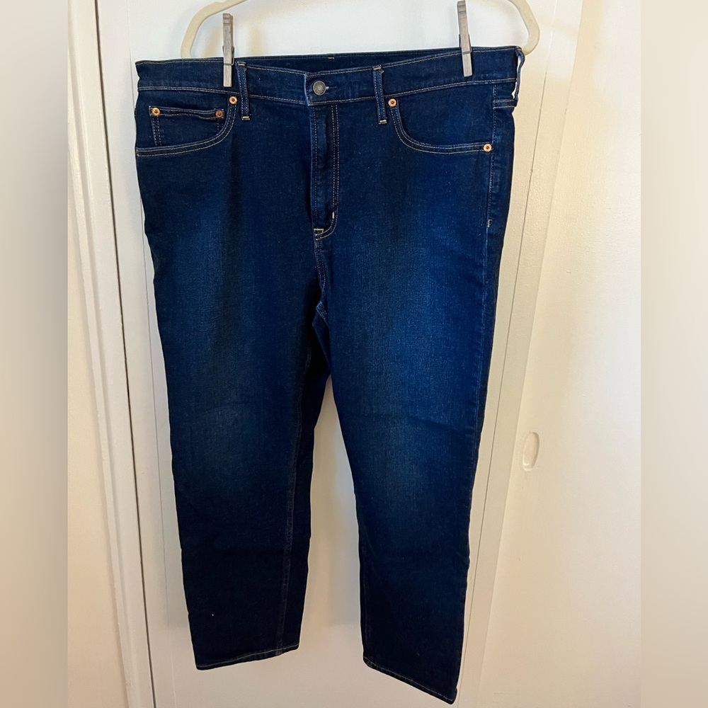 Gap Vintage Slim high-rise jeans, size 34/18R
